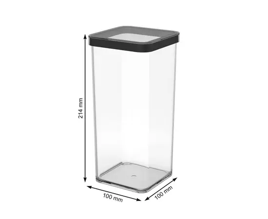 Container plastic Rotho 1,5L LOFT Container plastic Rotho 1,5L LOFT
