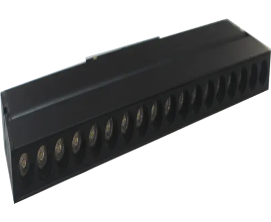 Светильник трека поворотный AIMON 24W 48V 3000K 440мм прозрачный