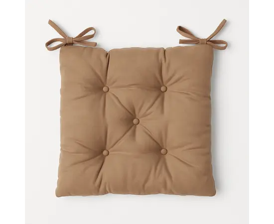 Chair cushion Runo 40x40 cm light brown