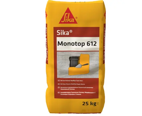 Concrete Repair Material Sika MonoTop-612 25 kg Gray