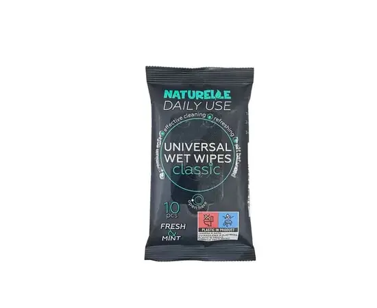 Wet wipes universal Naturelle 10 pcs