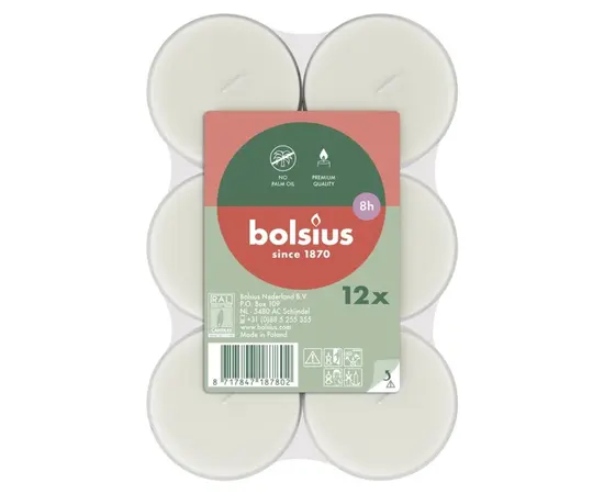 Свечи Bolsius 12 шт