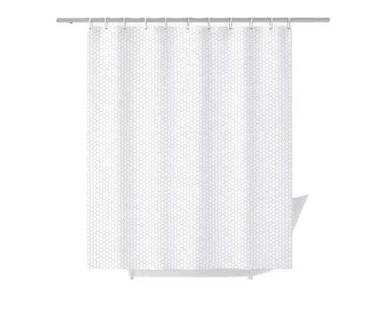Bath Curtain Bathlux 180 x 180 cm White