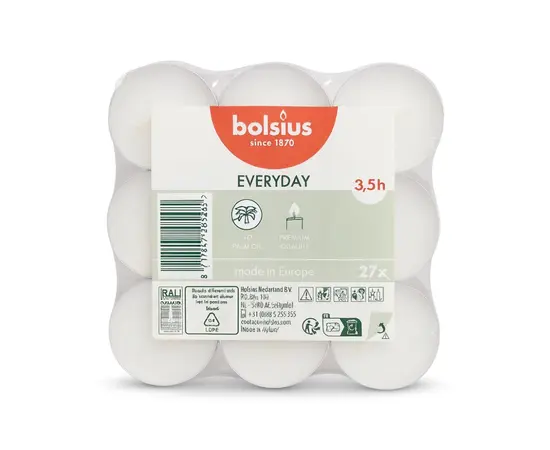 Свечи Bolsius 27 шт