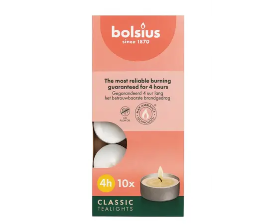 Свечи Bolsius 10 шт