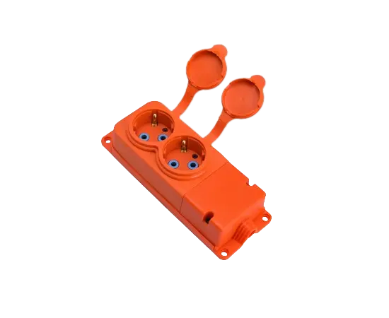 Кассета 2 ByLion резиновая оранжевая 16A IP44 2KMP-O Кассета 2 ByLion резиновая оранжевая 16A IP44 2KMP-O