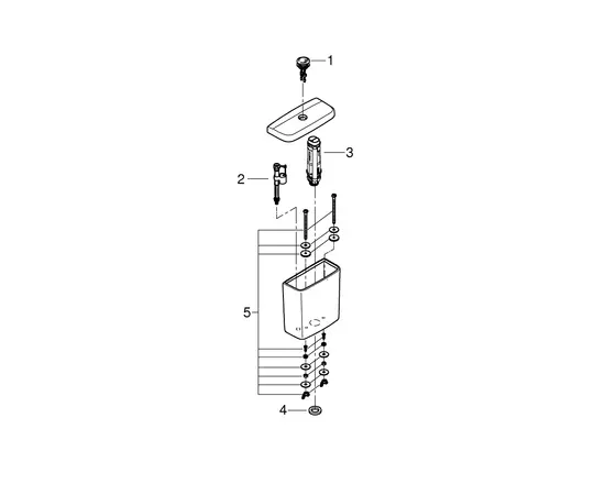 უნიტაზის ავზი Grohe 39436000