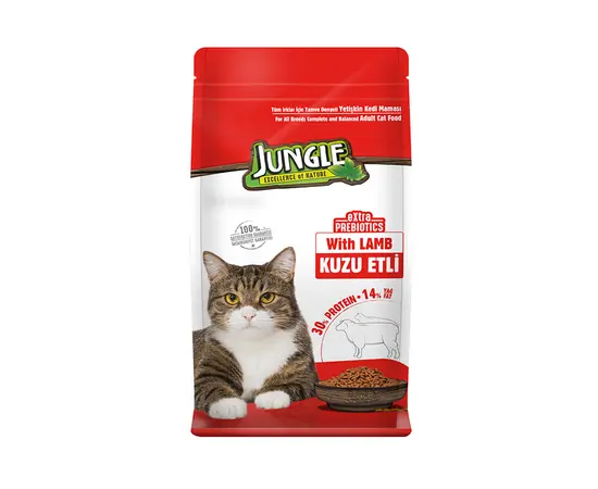 Dry cat food Jungle lamb meat 1,5kg Dry cat food Jungle lamb meat 1,5kg