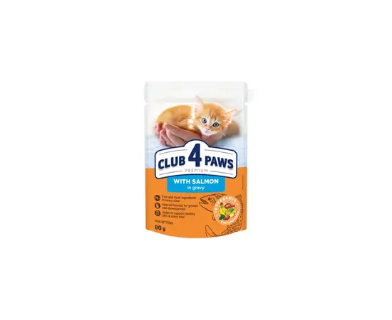 Wet food for kittens jelly fish Club 4 Paws 369305