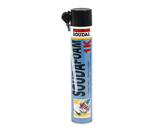 Mounting foam Soudal Soudafoam 1K 650 g Mounting foam Soudal Soudafoam 1K 650 g
