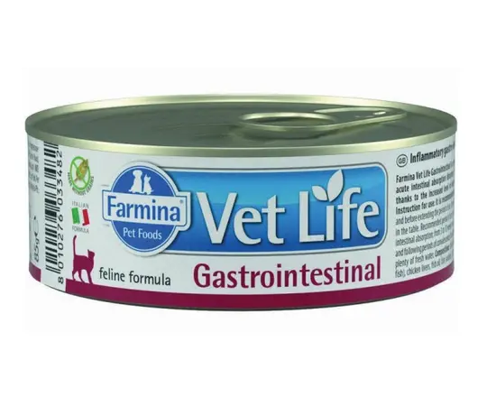 Cat food Farmina Vet Life Gastrointestinal 85 g Cat food Farmina Vet Life Gastrointestinal 85 g
