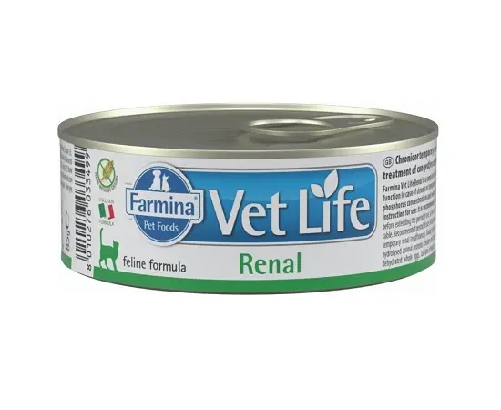 Cat food Farmina Vet Life Renal 85 g Cat food Farmina Vet Life Renal 85 g