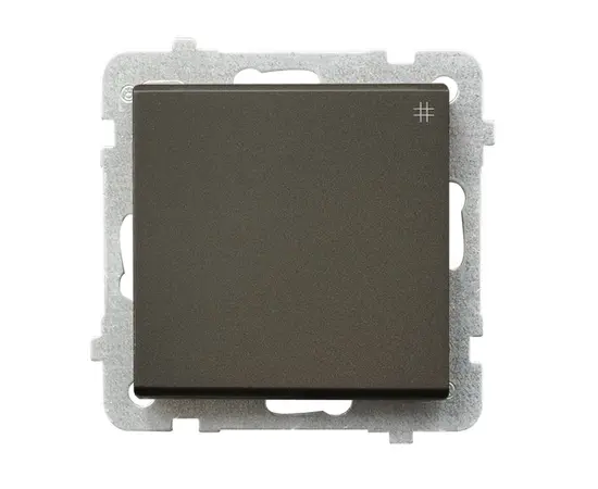 ჩამრთველი ჯვარედინი ჩარჩოს გარეშე Ospel Sonata შოკოლადის მეტალიკი