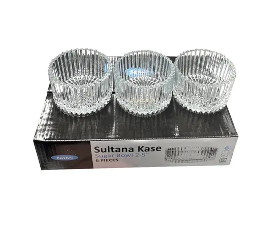Set of glass bowls R.A.Y.A.N Sultana RYG9026 6pcs 95ml Set of glass bowls R.A.Y.A.N Sultana RYG9026 6pcs 95ml