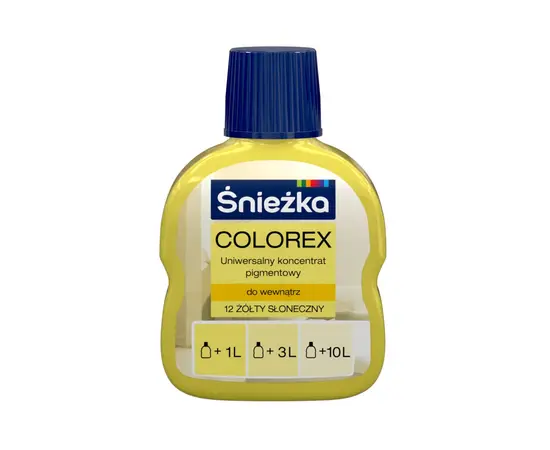 Universal pigment concentrate Sniezka Colorex 100 ml sunny yellow N12