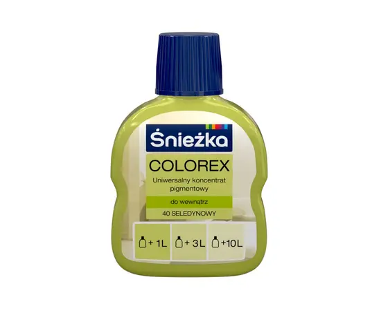 Universal pigment concentrate Sniezka Colorex 100 ml light green N40