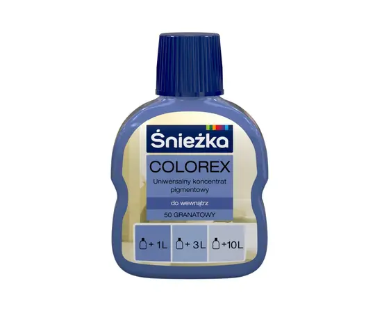 Universal pigment concentrate Sniezka Colorex 100 ml dark blue N50