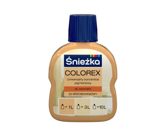 Universal pigment concentrate Sniezka Colorex 100 ml peach N20