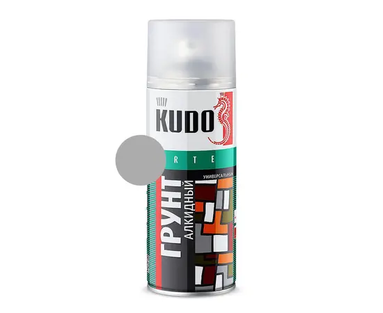 უნივერსალური გრუნტი KUDO KU-2001 ნაცრისფერი 520მლ