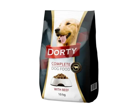 ძაღლის მშრალი საკვები Dorty ფრინველის 10 კგ