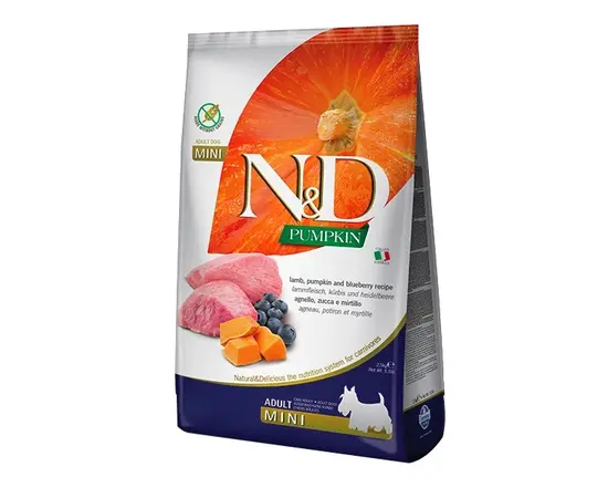 Dog food Farmina N&D Pumkin Adult Mini lamb and blueberries 2.5 kg Dog food Farmina N&D Pumkin Adult Mini lamb and blueberries 2.5 kg