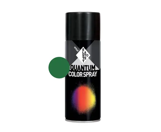 სპრეი საღებავი Elastotet Quantum Color Spray Ral 6010 400 ml ღია მწვანე