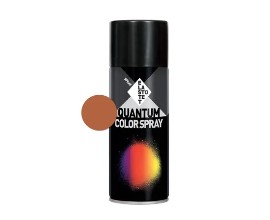 სპრეი საღებავი Elastotet Quantum Color Spray Ral 8003 400ml ღია ყავისფერი
