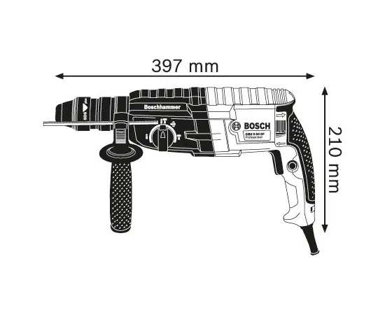 Hammer drill Bosch GBH 240 DFR Professional 790W (0611273000)