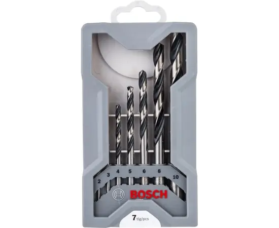 Drill for metal Bosch Mini X-Line PointTeQ 2608577347 2-10 mm 7 pcs