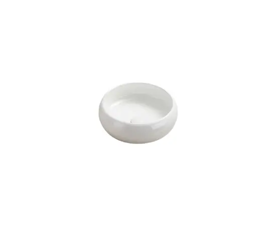 Washbasin Pate Round 113 Glossy white