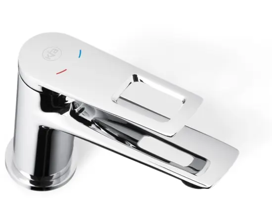 ხელსაბანის ონკანი KFA Amazonit Click Clack სიფონი ხელსაბანის ონკანი KFA Amazonit Click Clack სიფონი