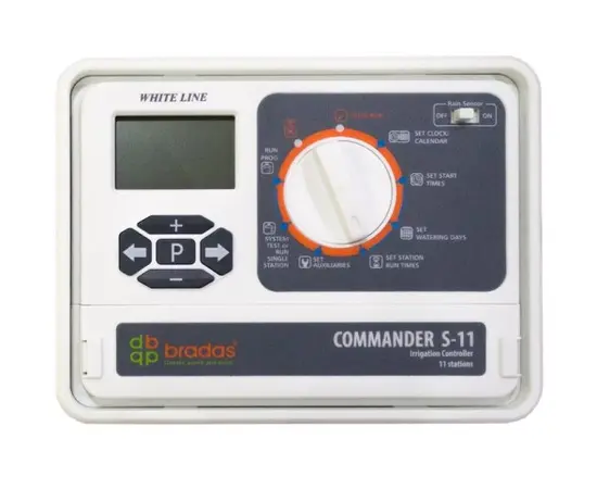 კონტროლერი ელექტრონული სარწყავი სისტემისთვის Bradas White Line WL-31S11 კონტროლერი ელექტრონული სარწყავი სისტემისთვის Bradas White Line WL-31S11