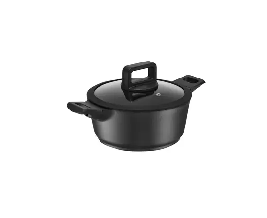 ქვაბი თავსახურით AMBITION Enzo 24 სმ