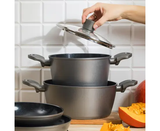 Pot with lid Ambition GARNEK 22311 3,6l 20cm Pot with lid Ambition GARNEK 22311 3,6l 20cm