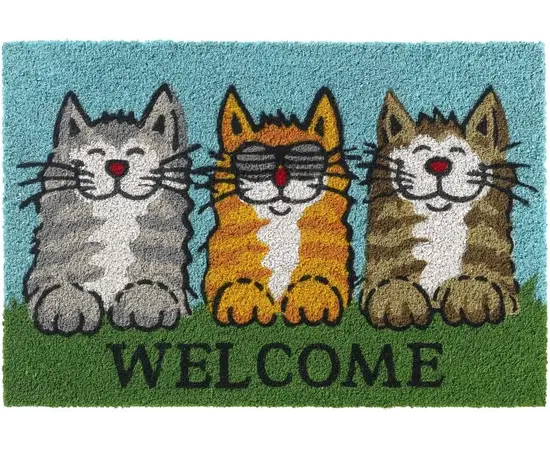 Коврик Hamat Ruco Print Welcome Cats 40x60 Коврик Hamat Ruco Print Welcome Cats 40x60