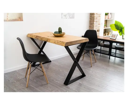 Table leg REI X-shaped 5-914.6071.18P black 710х600 mm Table leg REI X-shaped 5-914.6071.18P black 710х600 mm