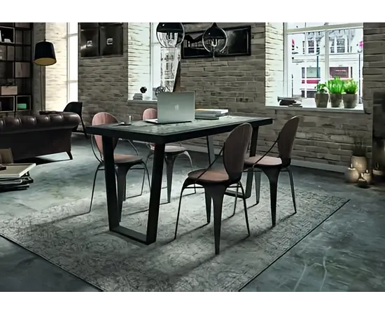 Ножка для стола REI трапеция черный 7-917.6071.18P 710х800 мм Ножка для стола REI трапеция черный 7-917.6071.18P 710х800 мм