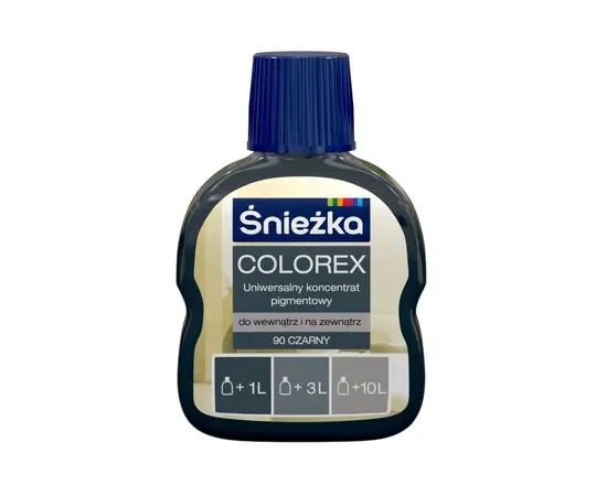 Universal pigment concentrate Sniezka Colorex 100 ml black N90