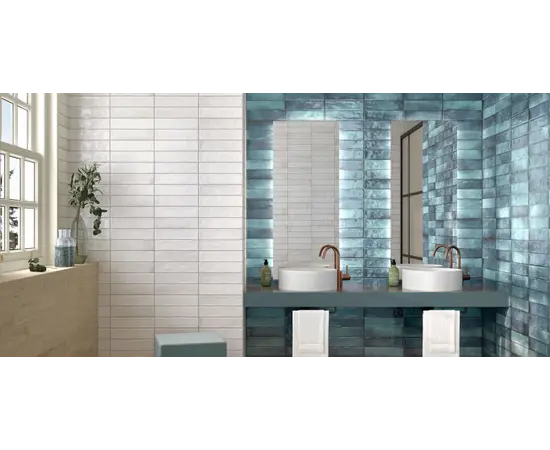 Tile Super Ceramica Life Azul 300x600 mm
