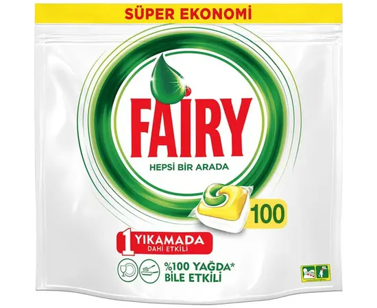 Dishwasher tablets FAIRY 100 pcs