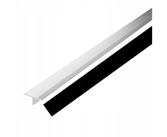 Threshold aluminum VOX T18 black 18 mm 1.86 m
