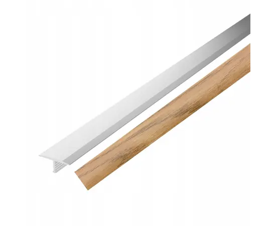 Threshold aluminum VOX T18 oak CIEMNY 18 mm 1.86 m