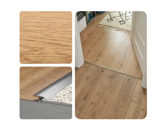 Aluminum threshold Vilo L30 oak Canadian 30x930 mm