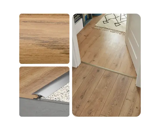 ზღურბლი ალუმინის Vilo L30 oak Dark 30x1860 მმ