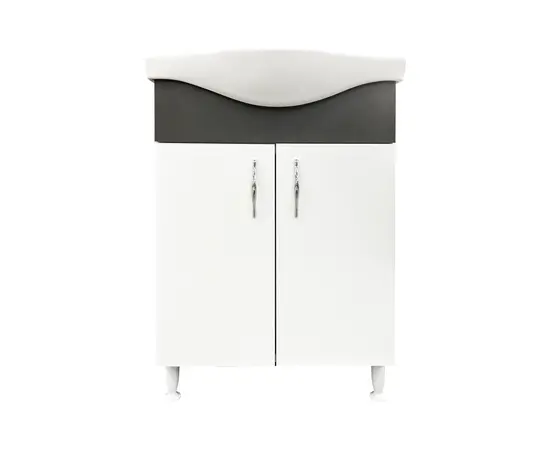 დასადგამი ტუმბო ხელსაბანით Denko Trend 55 White Antracite Grey დასადგამი ტუმბო ხელსაბანით Denko Trend 55 White Antracite Grey