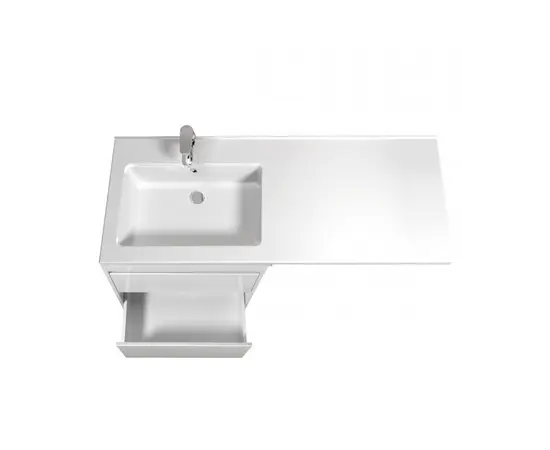 აბაზანის ტუმბო ხელსაბნით მარცხენა WING 60-W L white Rodeo-120 L სარეცხი მანქანისთვის აბაზანის ტუმბო ხელსაბნით მარცხენა WING 60-W L white Rodeo-120 L სარეცხი მანქანისთვის