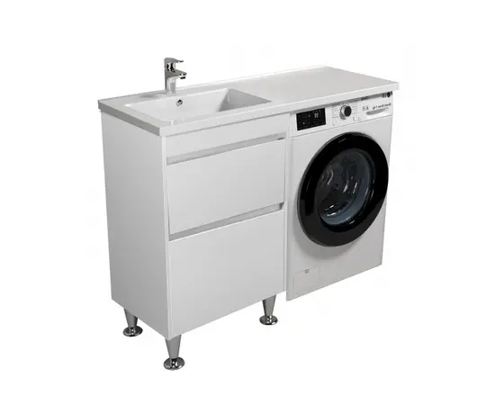 აბაზანის ტუმბო ხელსაბნით მარცხენა WING 60-W L white Rodeo-120 L სარეცხი მანქანისთვის აბაზანის ტუმბო ხელსაბნით მარცხენა WING 60-W L white Rodeo-120 L სარეცხი მანქანისთვის
