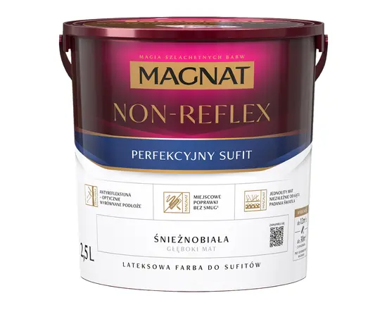 საღებავი ინტერიერის Magnat Non-Reflex 2.5 ლ