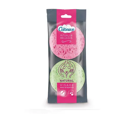 Губка для снятия макияжа Cotoneve 520N-CV 2 шт Губка для снятия макияжа Cotoneve 520N-CV 2 шт