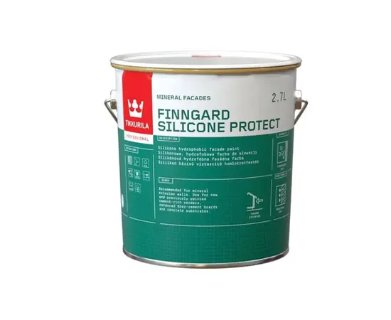 საღებავი ფასადის Tikkurila Finngard Silicone Protect AP 2,7 ლ